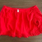 Lane Bryant Red Ruffled swim Skirt size 16 no pills or flaws Photo 0