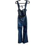 Free People  We the Free CRVY 2nd Denim Flare Overalls size 14 Photo 5