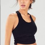 Fabletics Nwt  Cashel Midi Logo Sports Bra black size xxl Photo 0