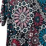 Ruby Rd NWT . Ladies Cut Out Sleeve Floral Pattern Scoop Neck Dress SZ Small Photo 1