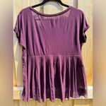 American Eagle  Outfitters Happy Hour T Shirt Women’s Size Medium Flowy Casual Photo 1