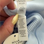 Aerie NEW Offline Light Blue Ribbed Hi-Rise Seamless 7/8 Leggings Size XL Photo 6