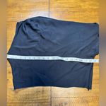 Nordstrom Open Edit Silky Black Classy Asymmetric Blouse NWT size small Photo 2