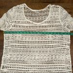 Tavik+ Cream Crochet Knit Swim Cover Up Size L Photo 9