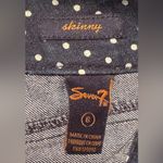 Seven7 Seven Polka Dot Skinny Denim Size 6‎ Excellent Unused Condition Photo 1