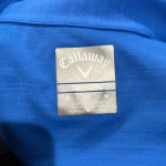 Callaway ‎ Palace Blue Tonal Polo Size Medium EUC Photo 3