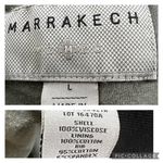 Marrakech Bomber Jacket Satin Camo Gray L Full Zip Size L Photo 15