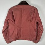 Carhartt  Vintage Rose Pink Detroit Jacket WJ097 VRS Fleece Lined Womens Medium Photo 7
