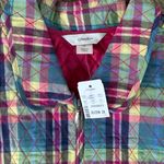 NWT CJ Bank Quilted Zip Front Vest Plaid Size 2X Photo 1