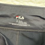 FILA  Workout Black Capris with Red and Blue Accents in Size S Photo 6
