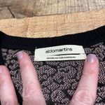 Anthropologie Aldomartins  Multicolor Light Wool Blend Knit VNeck Sweater Sz S Photo 4