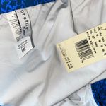 New Profile by Gottex Blue Floral Mehndi Mid Rise Swim Bikini Bottoms Size 16 Photo 8