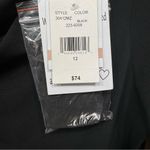 Danny & Nicole Black Cowl Neck Midi Dress with Animal Print Belt by Size 12 NEW Photo 8