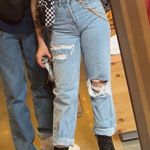 Divided High-waisted, Ripped, Light Wash Jeans Photo 1