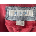 Aerie VTG Y2K Red Cropped Low Waist Sweatpants Women’s Size XS Joggers Lounge Photo 4
