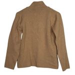 J.Crew  Schoolboy Sweater Blazer Cardigan LongSleeve MockCollar One Button S Tan Photo 10