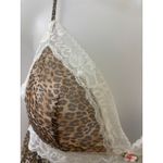 Victoria's Secret Victoria’s Secret LOVE Lace Mesh Babydoll Lingerie TOP S Leopard BOHO Whimsigoth Photo 2