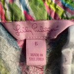 Lilly Pulitzer 6 Adie Resort White Shellebrate Textured Shell Print Shorts EUC Photo 6