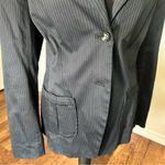 Merona Black Tailored Blazer with Notched Lapels Photo 2