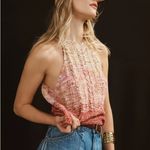 Pilcro Anthropologie Cable-Knit Halter Sweater Tank xl Photo 1
