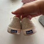 Keds  woven neutral lace up sneakers sz 9 Photo 3