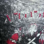 Affliction  Women's Black and Pink Graphic Tee Photo 4