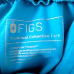 FIGS Technical Collection with Drawstring Waist in Teal Blue Size S Photo 3