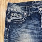 Miss Me  Jeans Capris Crop Women’s Size 26 Mid Rise Embellished Medium Wash Denim Photo 6