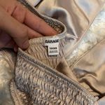 Garage Satin Tie Plunge Halter Top Photo 5