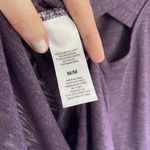 Gaiam purple off the shoulder women's workout athleisure top medium open back Photo 6