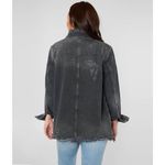 Free People  Moonchild Denim Shirt Jacket Photo 7