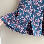 Free People  • Pacific‎ Ocean High Waisted Shorts in Navy & Pink Florals, Size XS Photo 10