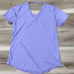 Brooks  Running Distance Short Sleeve Shirt Purple Athletic Women’s Medium Photo 0