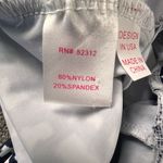 Aryeh  Womans Navy And White‎ Geometric Capri Pants Size Small Photo 8