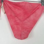 Aerie NWT  Side Tie Embroidered Cheekier Bikini Bottoms Pink Size Small S NEW Photo 10