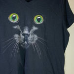 Halloween Witchy Cat‎ Lover Black Cat T Shirt Womens 3X Fits Smaller Large Or XL Photo 0