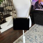 Kate Spade NWOT two way black velvet shoulder / crossbody Photo 2