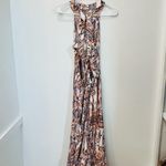 Abel the label NWT  Maxi Dress Womens Cutout Smocked Halter small Photo 7