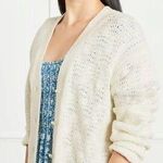 Hill House The Simple Cardigan Sweater Merino Wool in Cream Size M NWT Photo 1