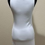 Kolly Y2K White Cross Pattern Mini Dress Size L Photo 3