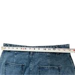 Embroidered Floral Denim Mini Skirt XL Pink Feminine BoHo Cottagecore Concert Photo 7