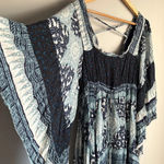 Free People  Heart of Gold Dress - Indigo Photo 5