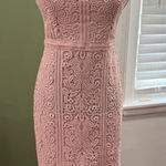 Guess by Marciano Pink Guess Fitted Dress Photo 0