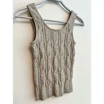 Current Air Los Angeles Size: Small Grey Sweater Tank Photo 4