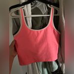 Hot Pink & White Crop Tank Top Size M Photo 7
