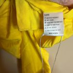 MANGOPOP  Mock Neck Turtle Neck Long Sleeve Yellow Bodysuit  Photo 2