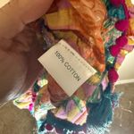 New European ANTICA SARTORIA beaded flamingos Vibrant Sleeveless Floral Dress Pink Size M Photo 6