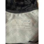 New Balance  Womens Racerback Tank Top Large Black & Gray Chevron Print Lightweig Photo 5