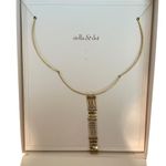 Stella & Dot Maui Gold Toned Mesh Chain Versatile Modern Statement Necklace Photo 5