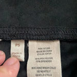 Soft Surroundings  faux suede black leggings, high rise. Women’s size S petite Photo 4